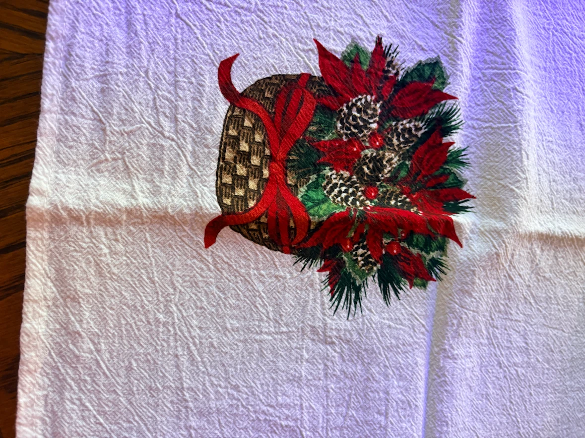 3 Christmas kitchen towels - photo 3