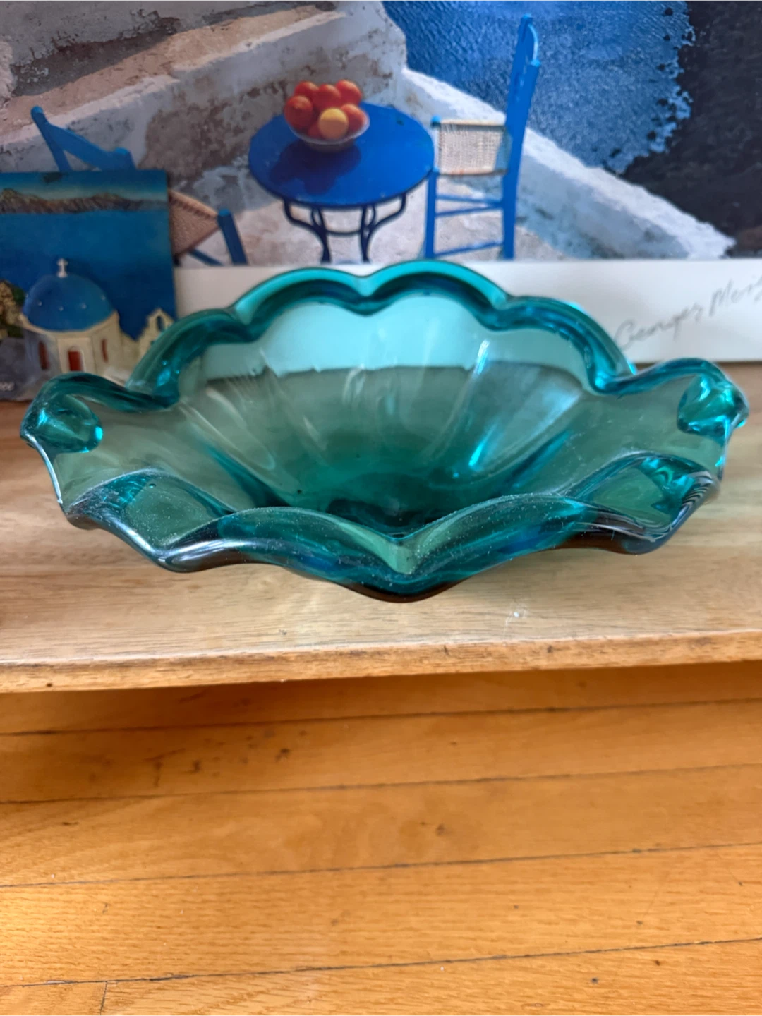 Vintage Blue Glass Decorative Collection - photo 2