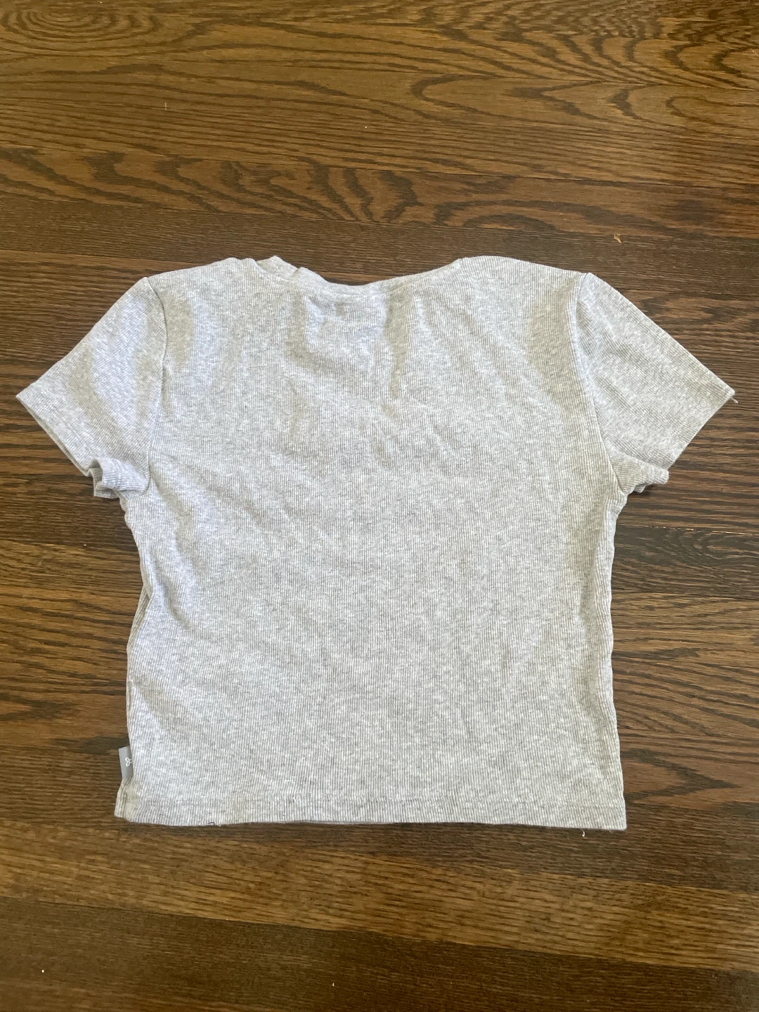 Tna grey ribbed t-shirt - photo 3