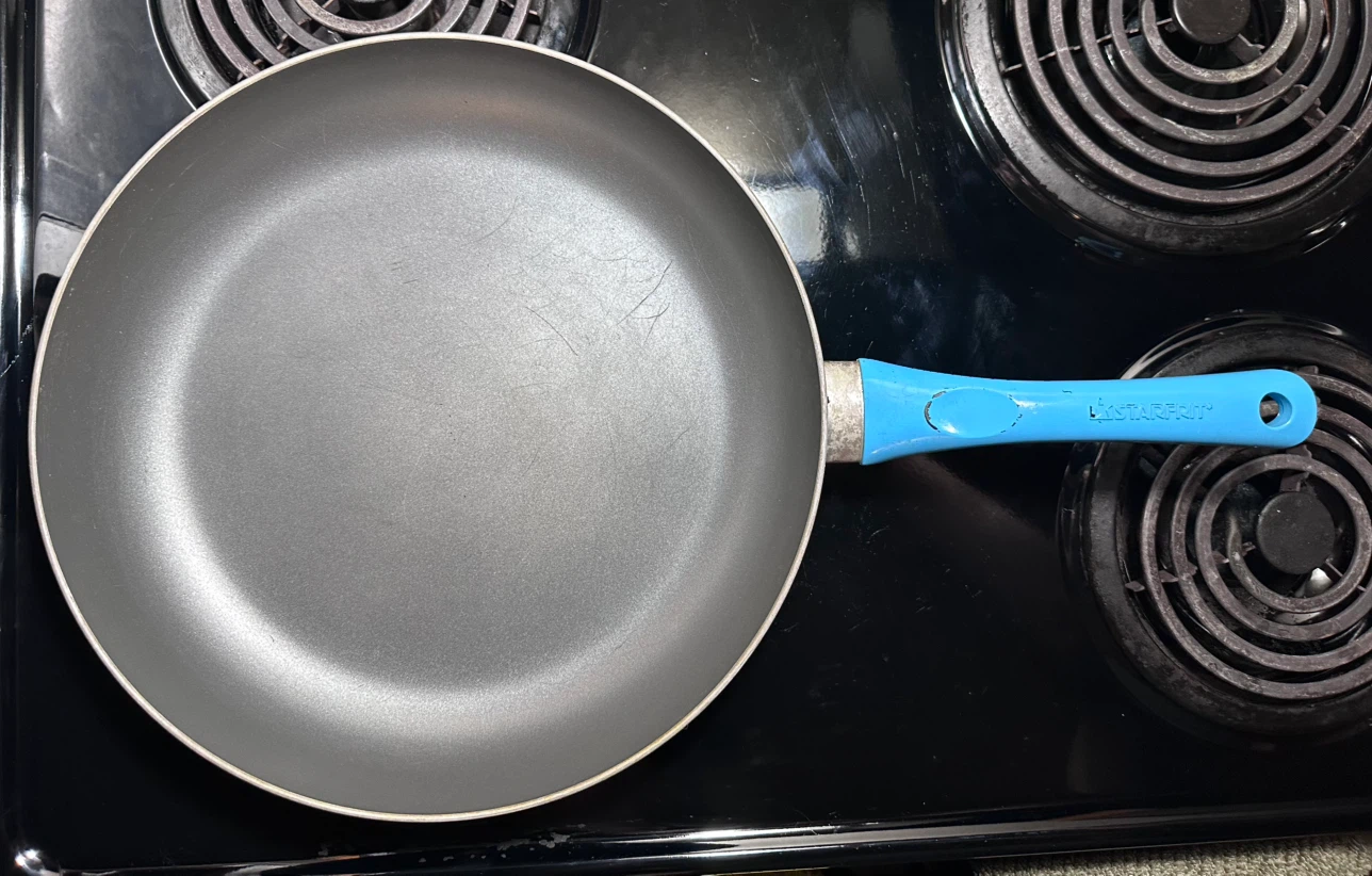 Blue Non-Stick Frying Pan