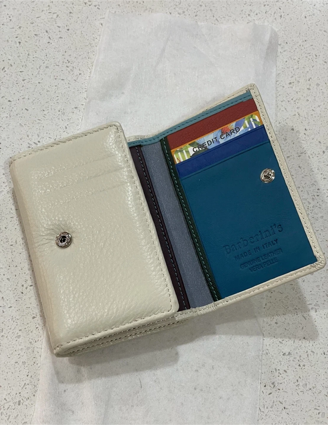 Barberini's Italian Leather Wallet