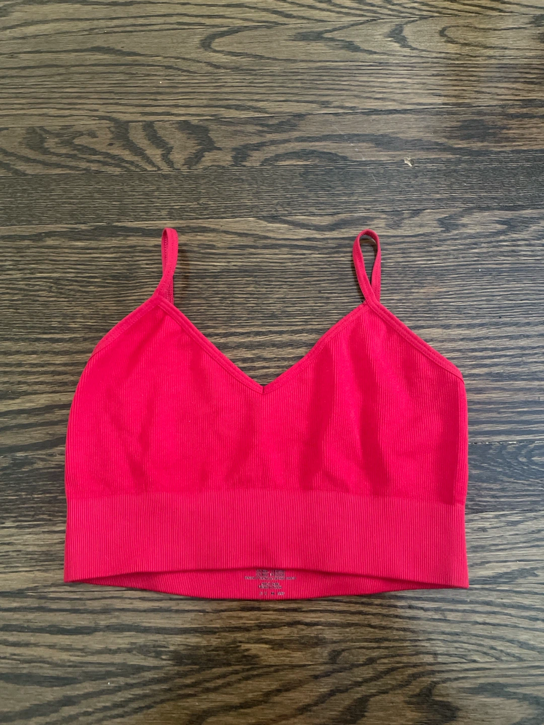 Wilfred Red Seamless Bralette