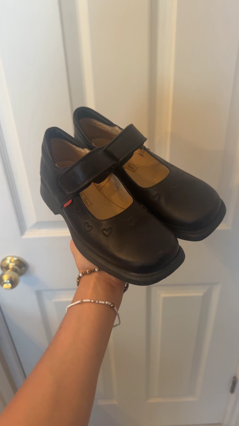 Black Buckle My Shoe Mary Janes