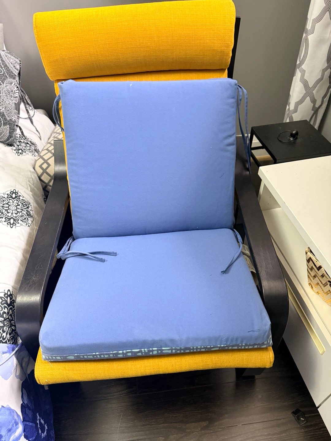Blue Chair Cushions (2) outdoor