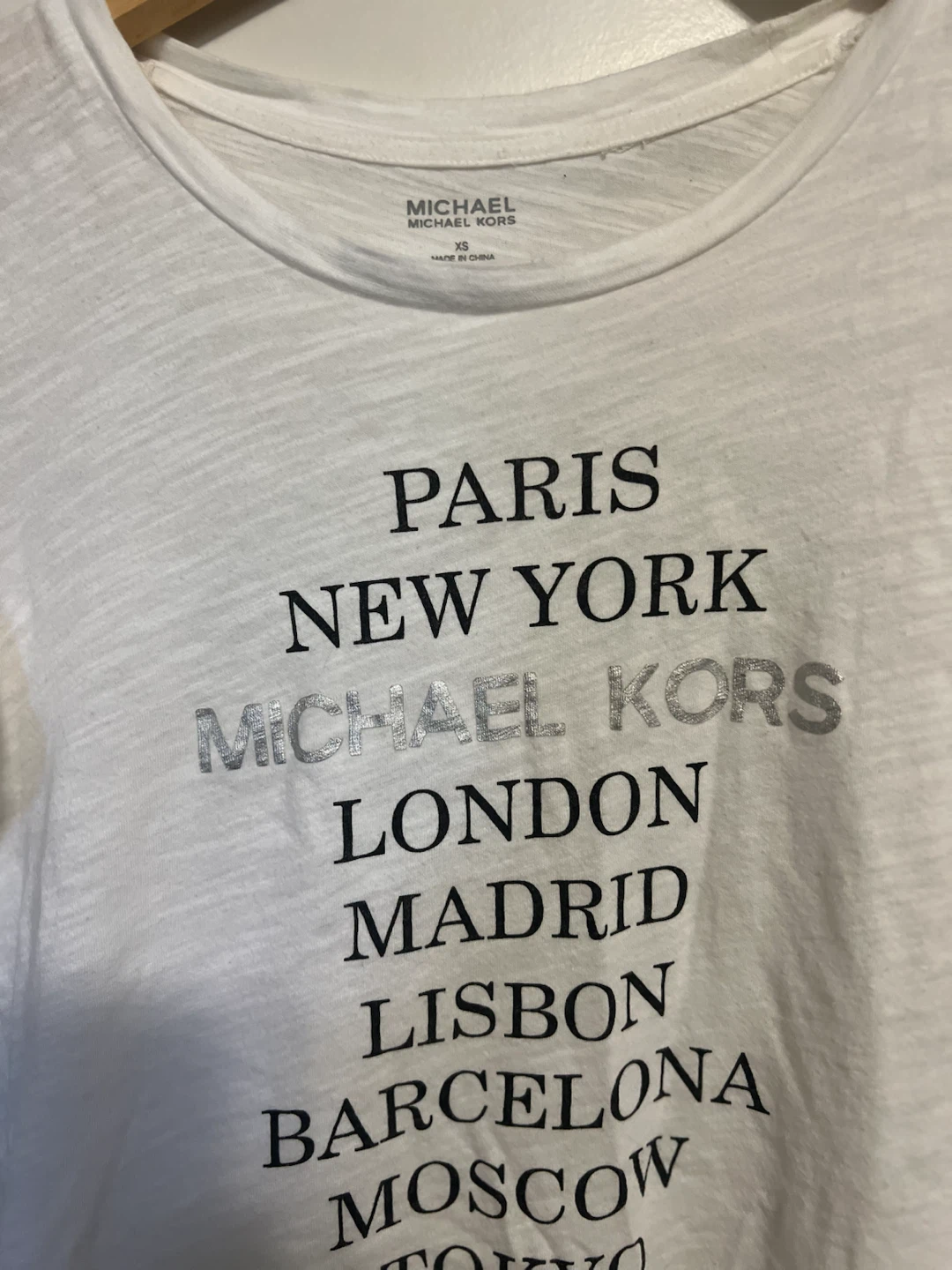 Michael Kors white graphic t-shirt - photo 2