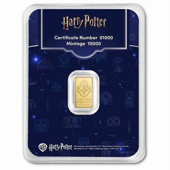 Pamp Harry Potter 25 Years of Magic Gold Bar 0.5g