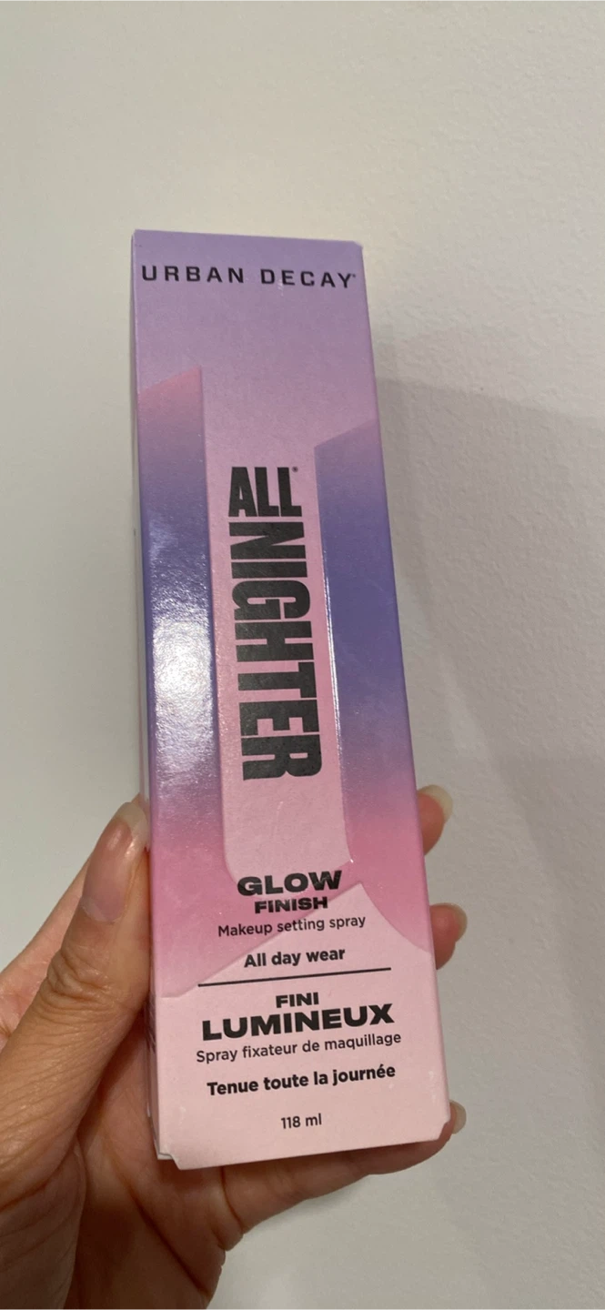 Urban Decay Glow Matte Setting Spray NEW