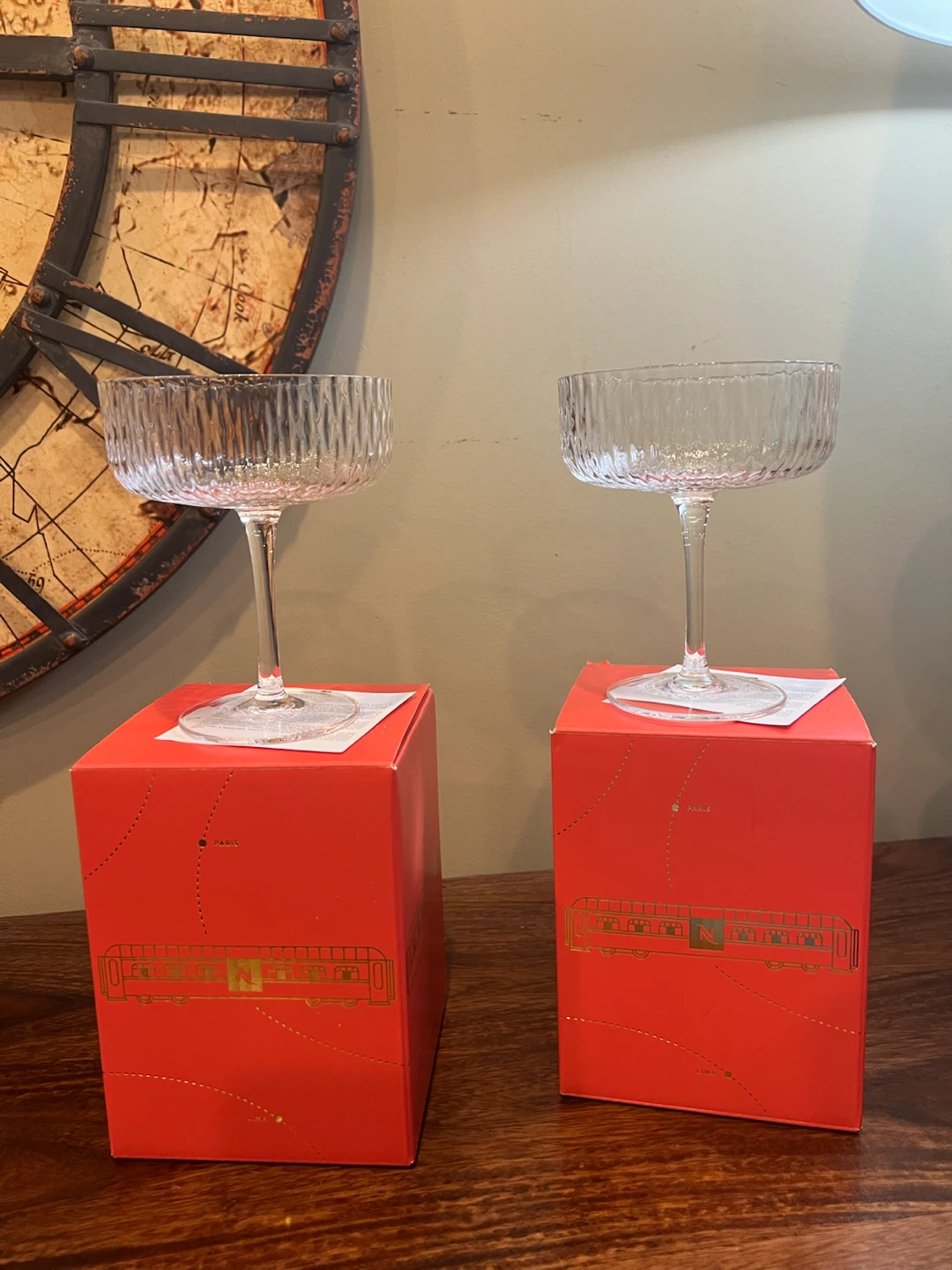 Nespresso Barista Festive Glass Set