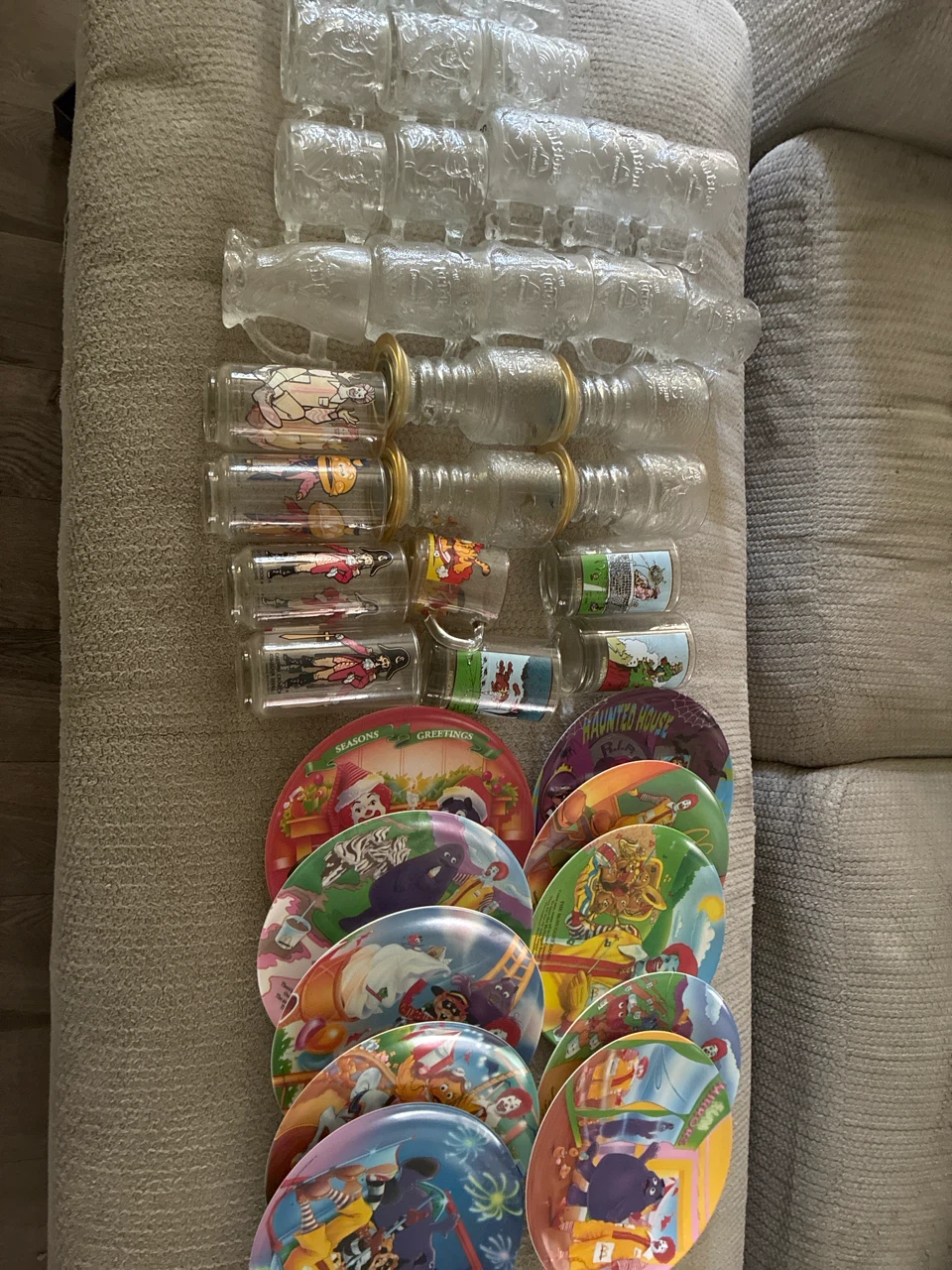 McDonald's Glasses and Plates Collection