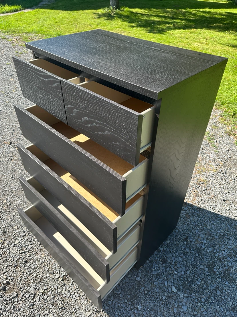 IKEA MALM 6-Drawer Dresser Good Condition (CAN DELIVER) - photo 3
