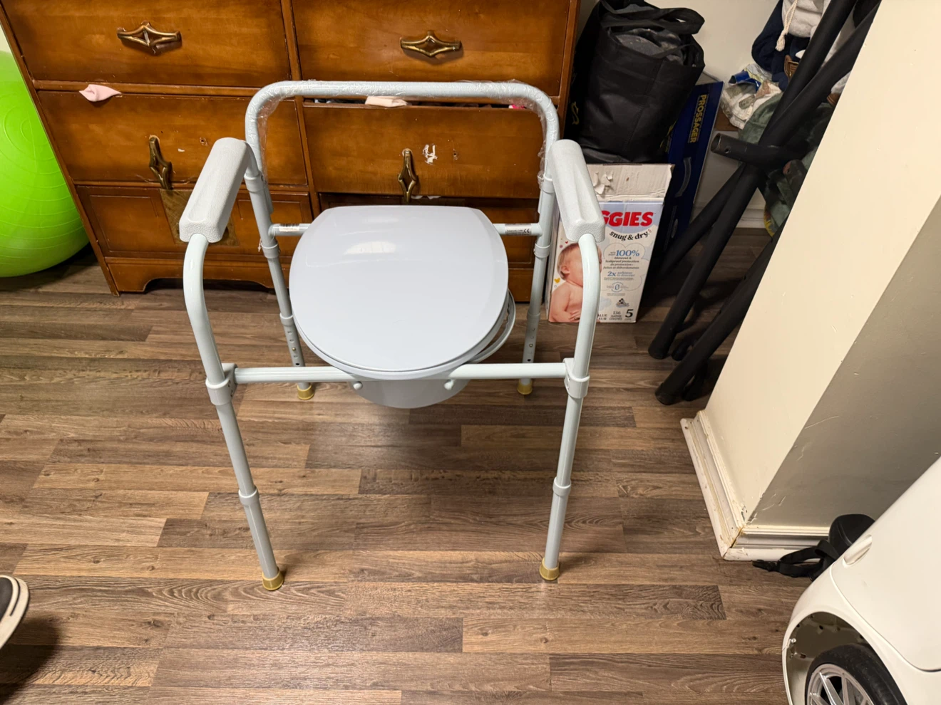 Adjustable Commode Chair