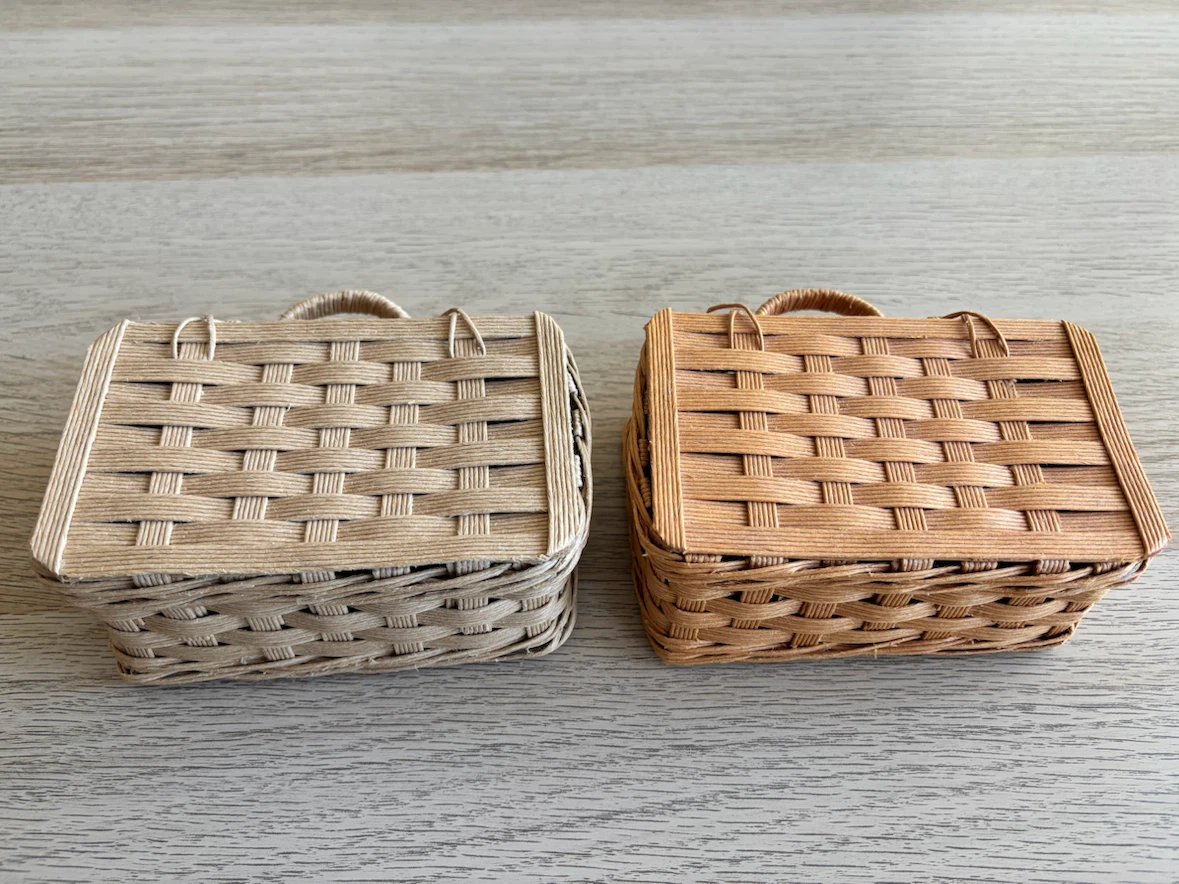 Woven Baskets with Handles (two) - photo 2