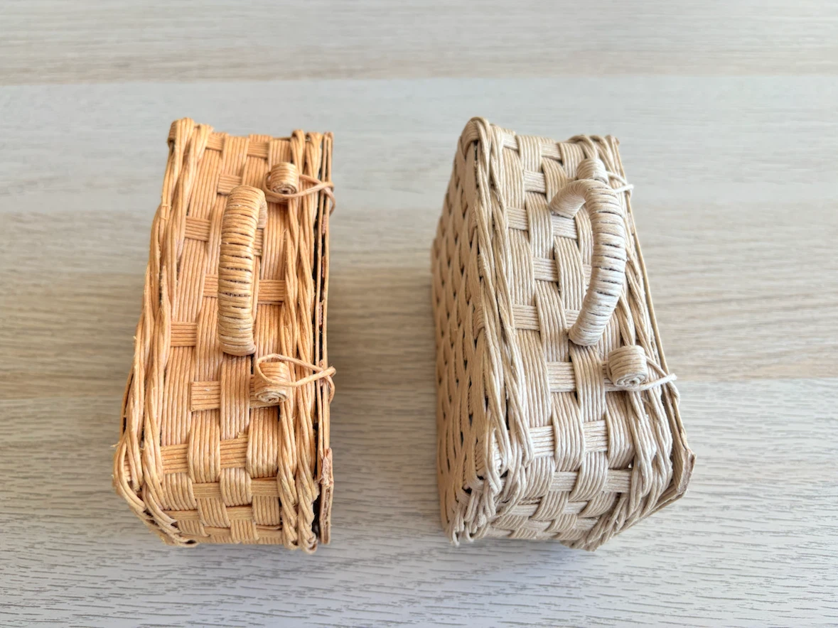 Woven Baskets with Handles (two) - photo 3