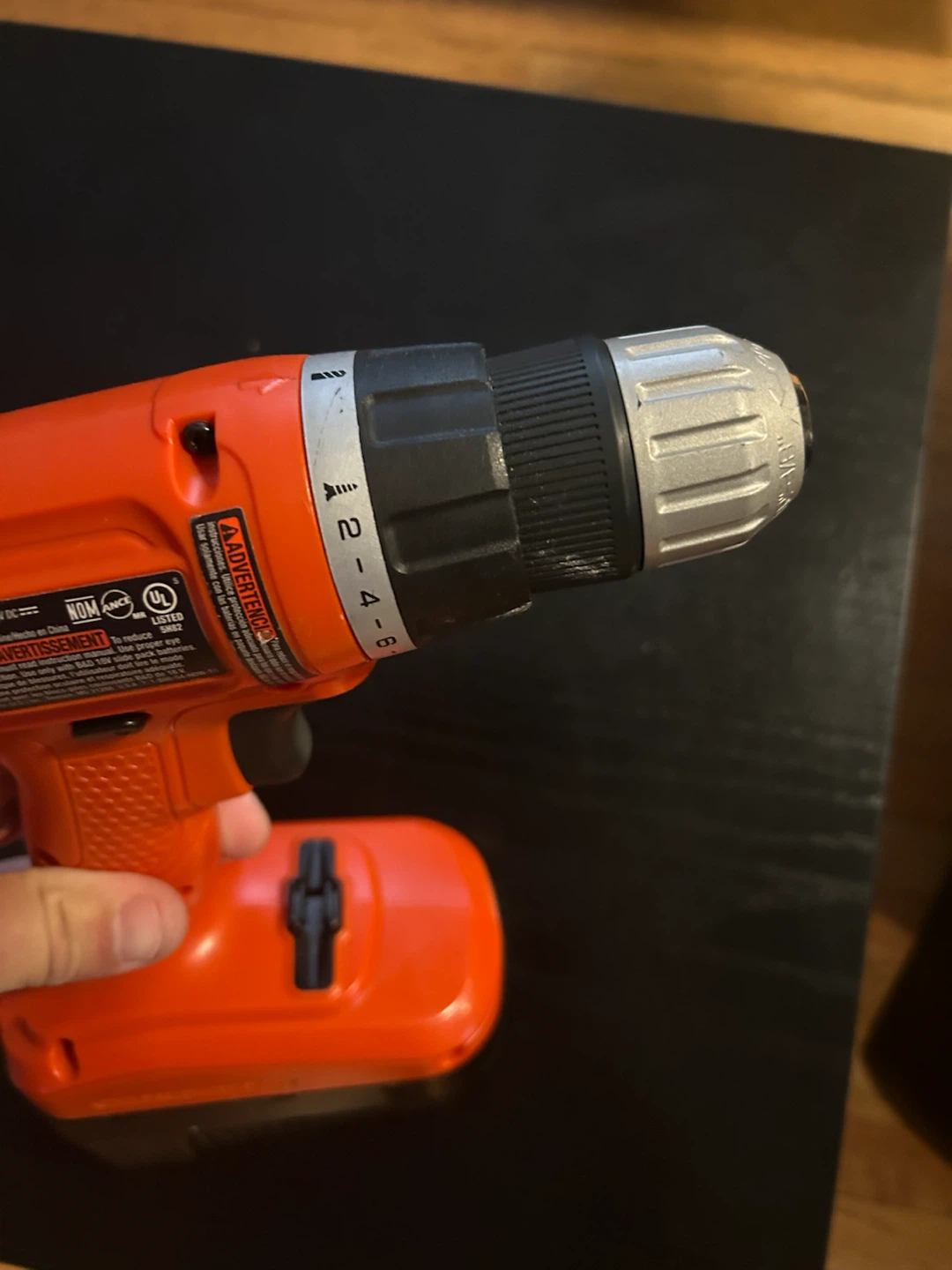 Black & Decker 18V Cordless Drill with Battery and Charger - photo 2