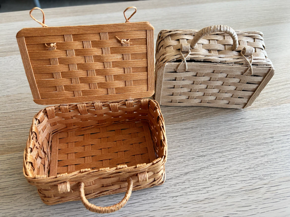 Woven Baskets with Handles (two) - photo 5