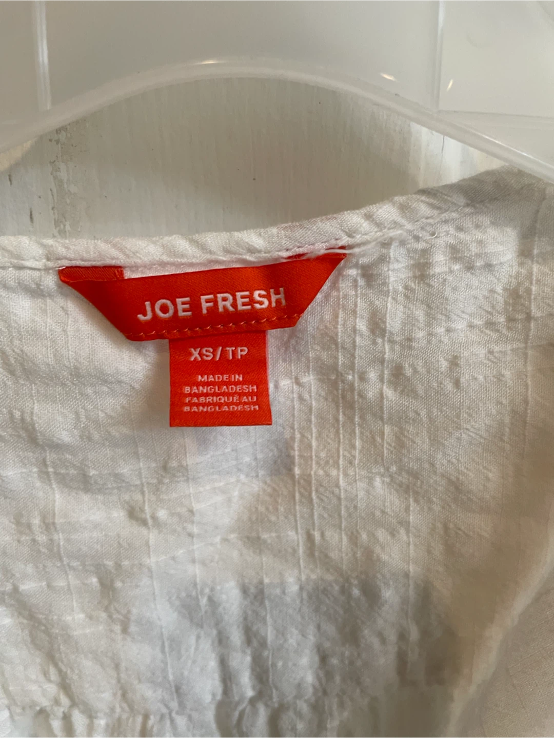 Joe Fresh White Long-Sleeve Blouse - photo 3