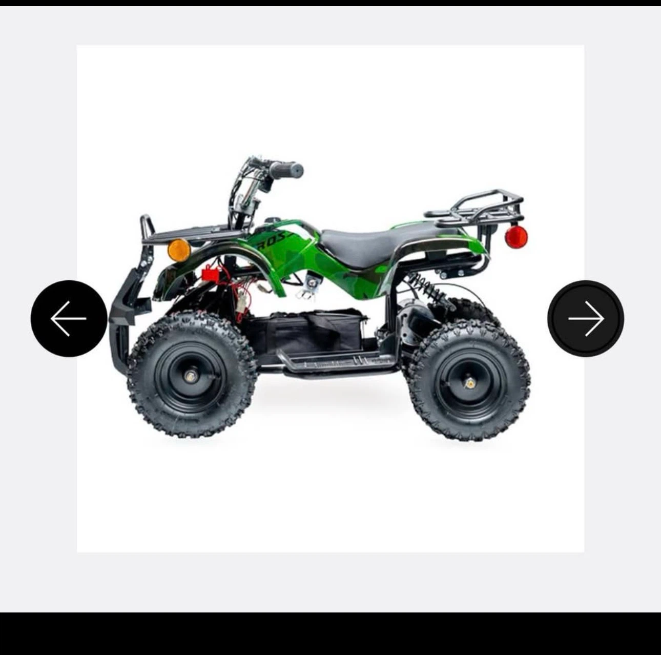 Equad X – Kids Electric ATV The Equad X is a kids - photo 2