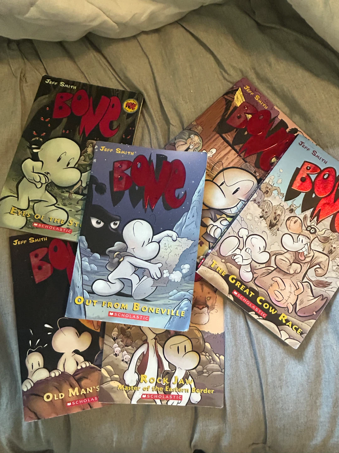 BONE Graphic Novels 1-6