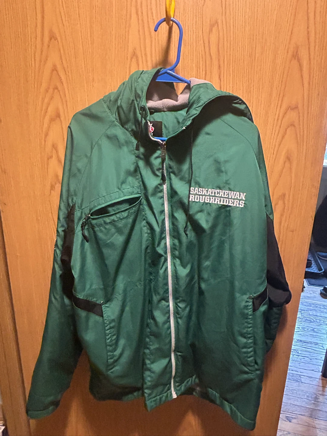 Saskatchewan Roughriders Green Reebok Jacket
