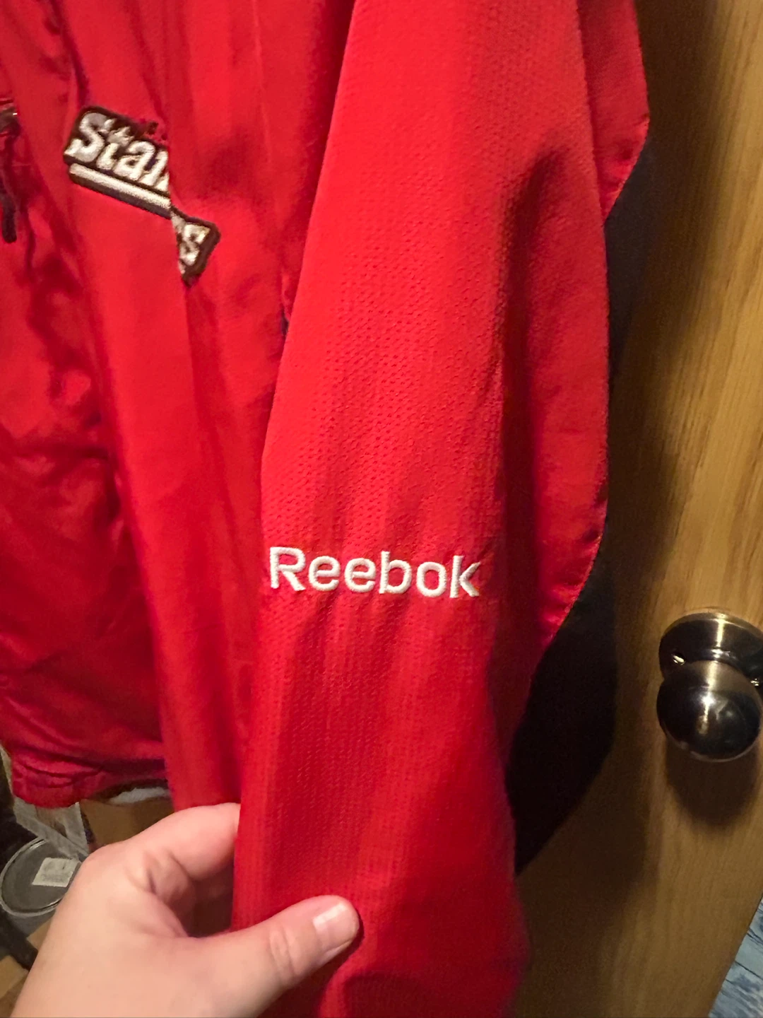 CFL Calgary Stampeders Reebok Jacket - photo 3