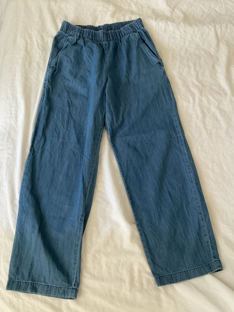 Uniqlo Cotton Relaxed Ankle Pants - photo 2