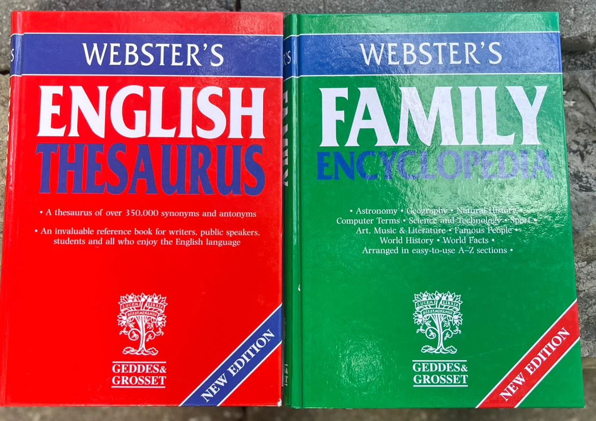 Webster's English Thesaurus and Family Encyclopedia