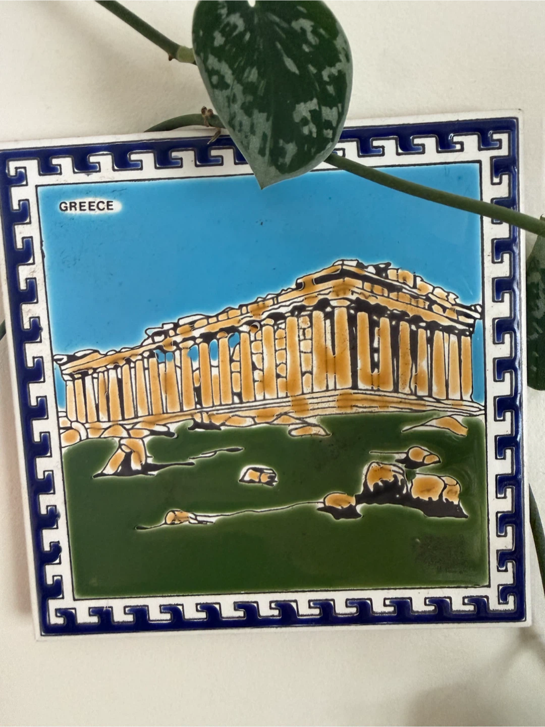 Collection of Greek-themed decorative items - photo 2