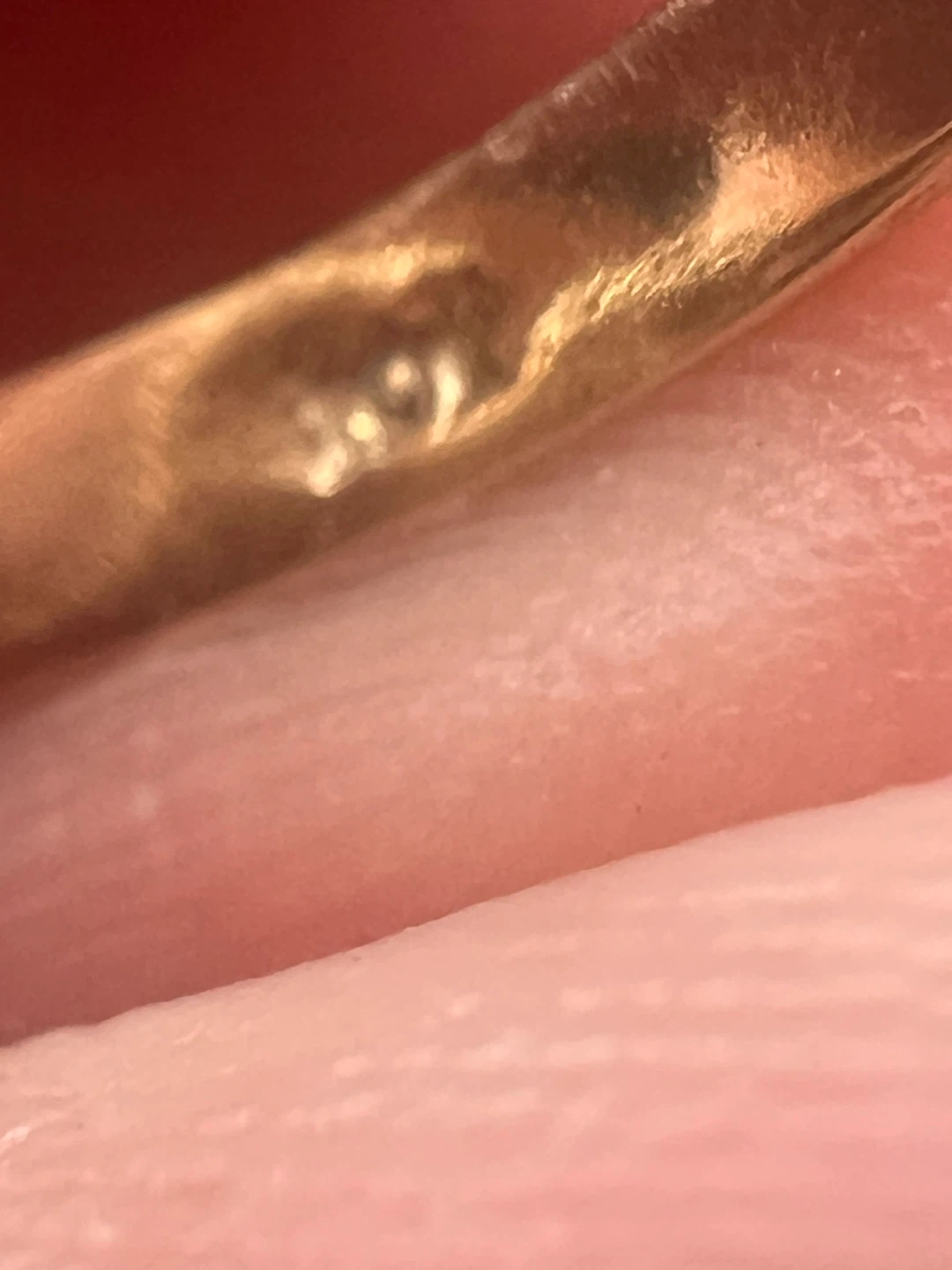 10 k Gold Triangle citrine  Ring - photo 3