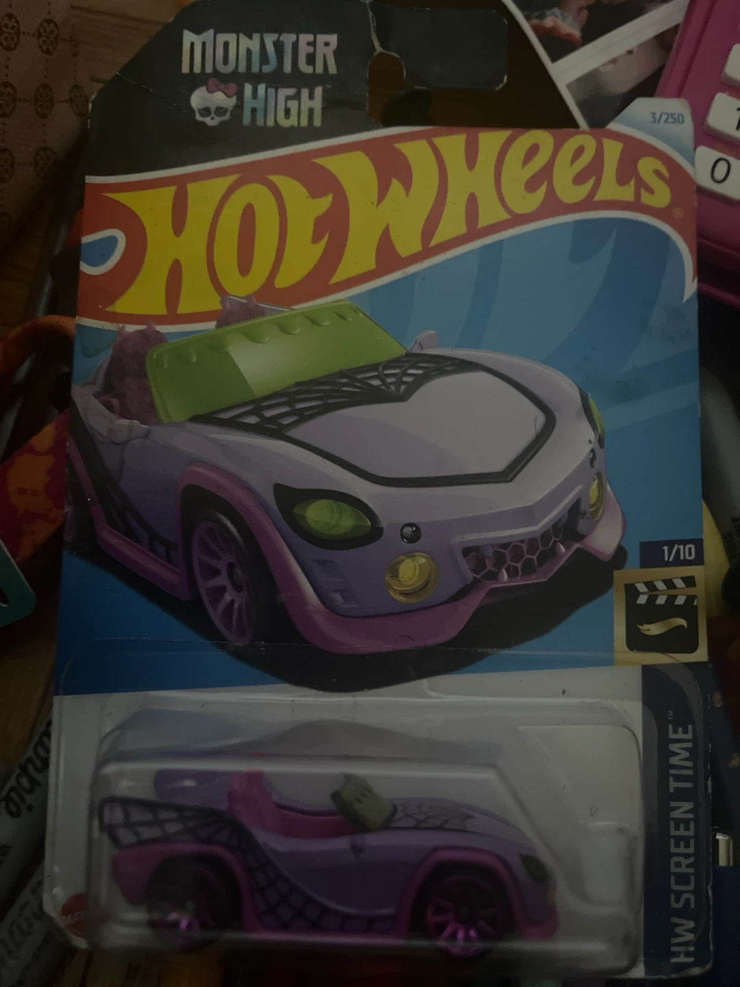 LIMITED EDITION 1/10Hot Wheels Monster High HW Screen Time Car