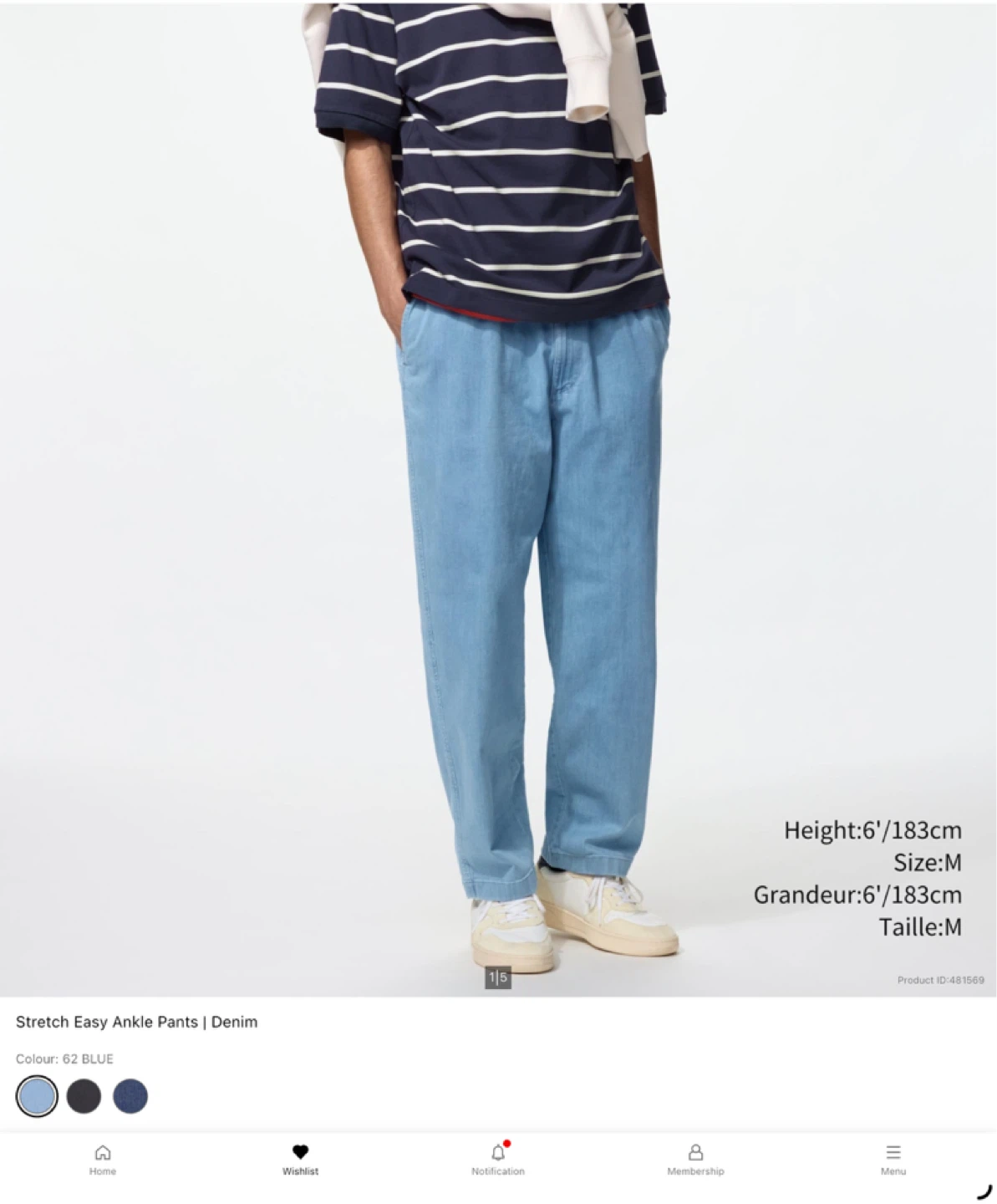 Brand New! UNIQLO Stretch Easy Ankle Pants - photo 5