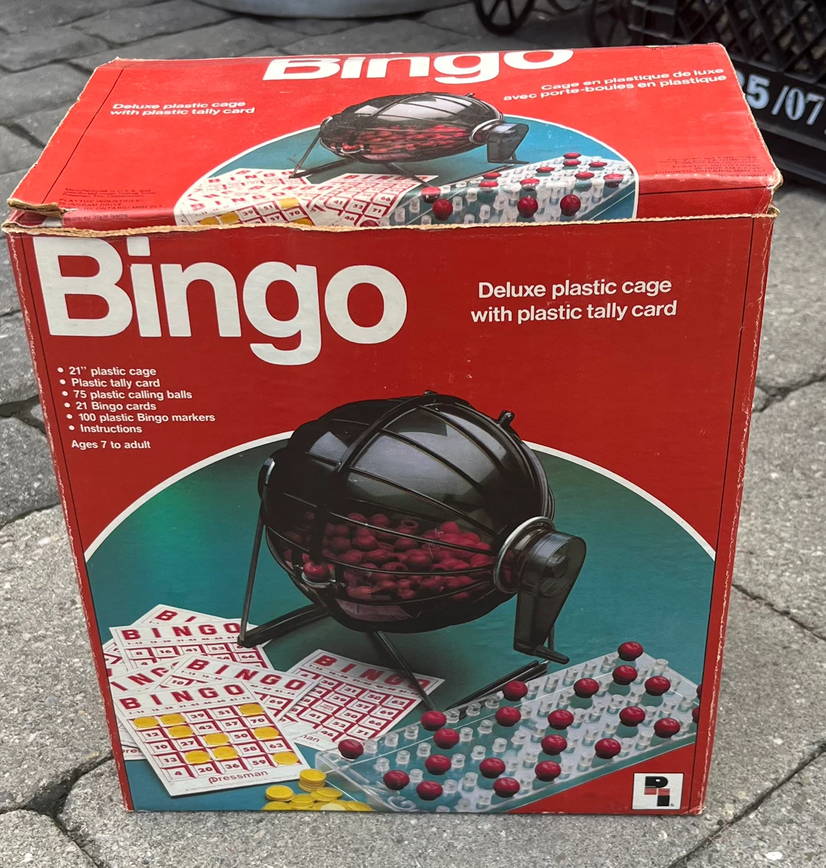 Pressman Deluxe Bingo Set