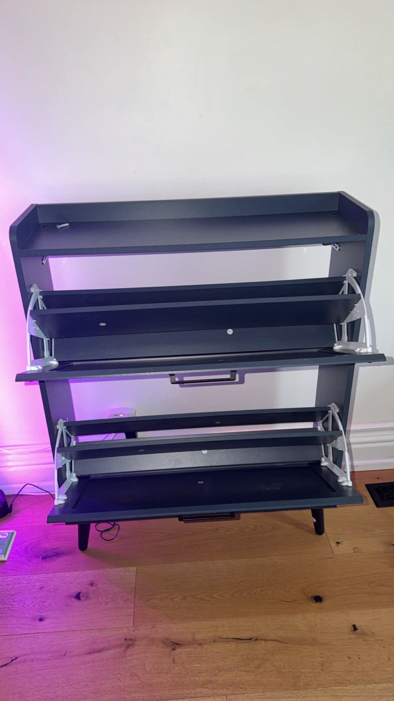 Shoe Cabinet with 2 Flip Drawers - photo 3