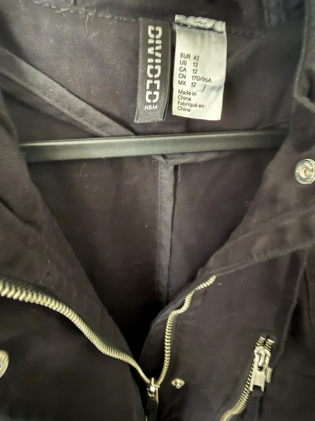 H&M Divided Black Utility Jacket - photo 2