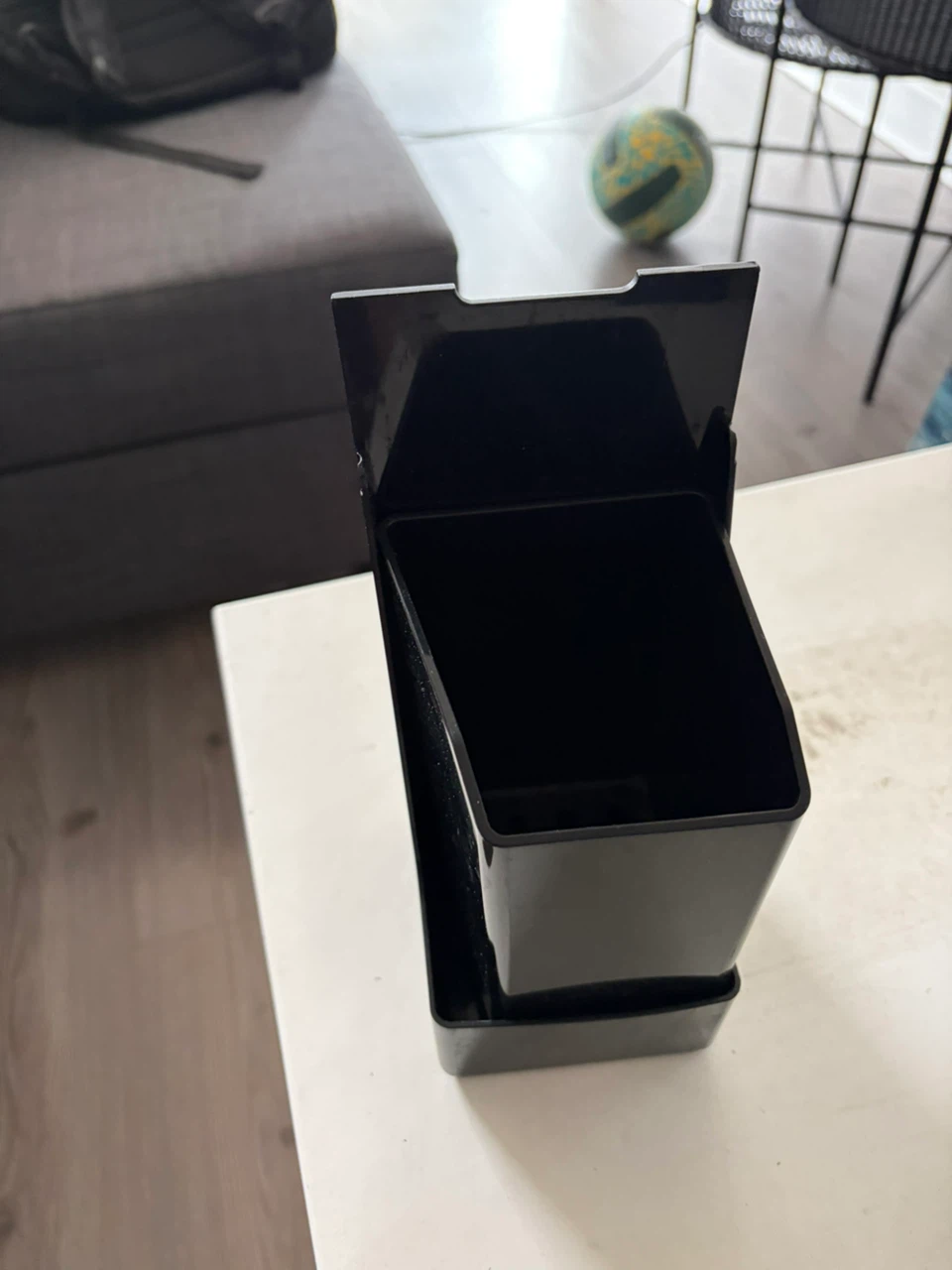 Black Plastic Cutlery Holder