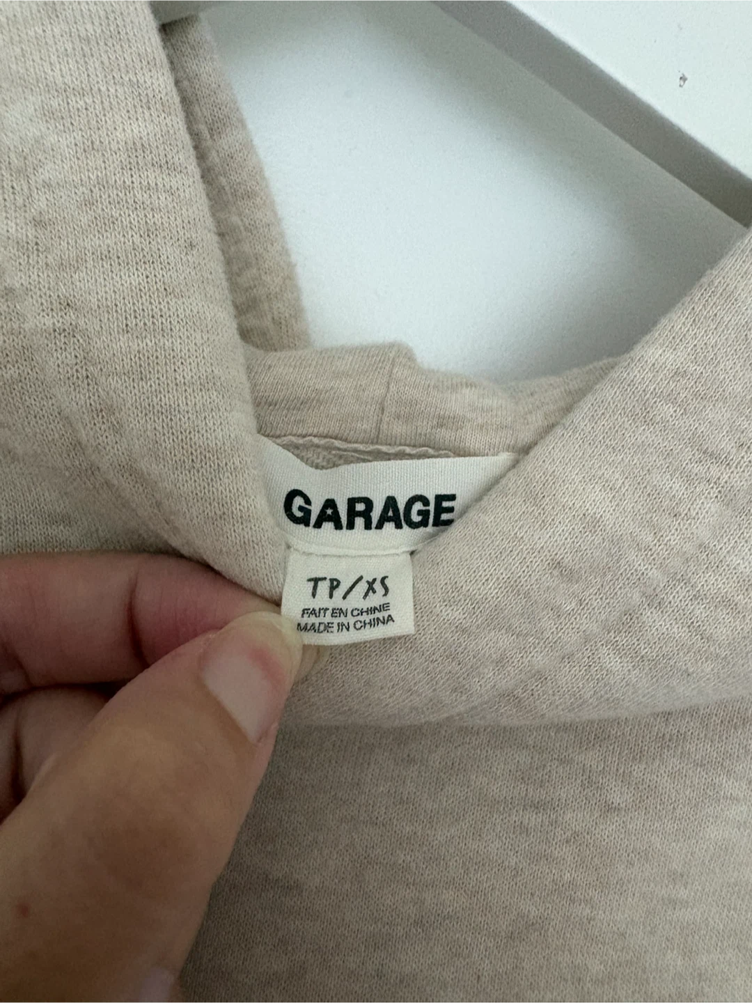 Garage Cropped Hoodie - photo 3