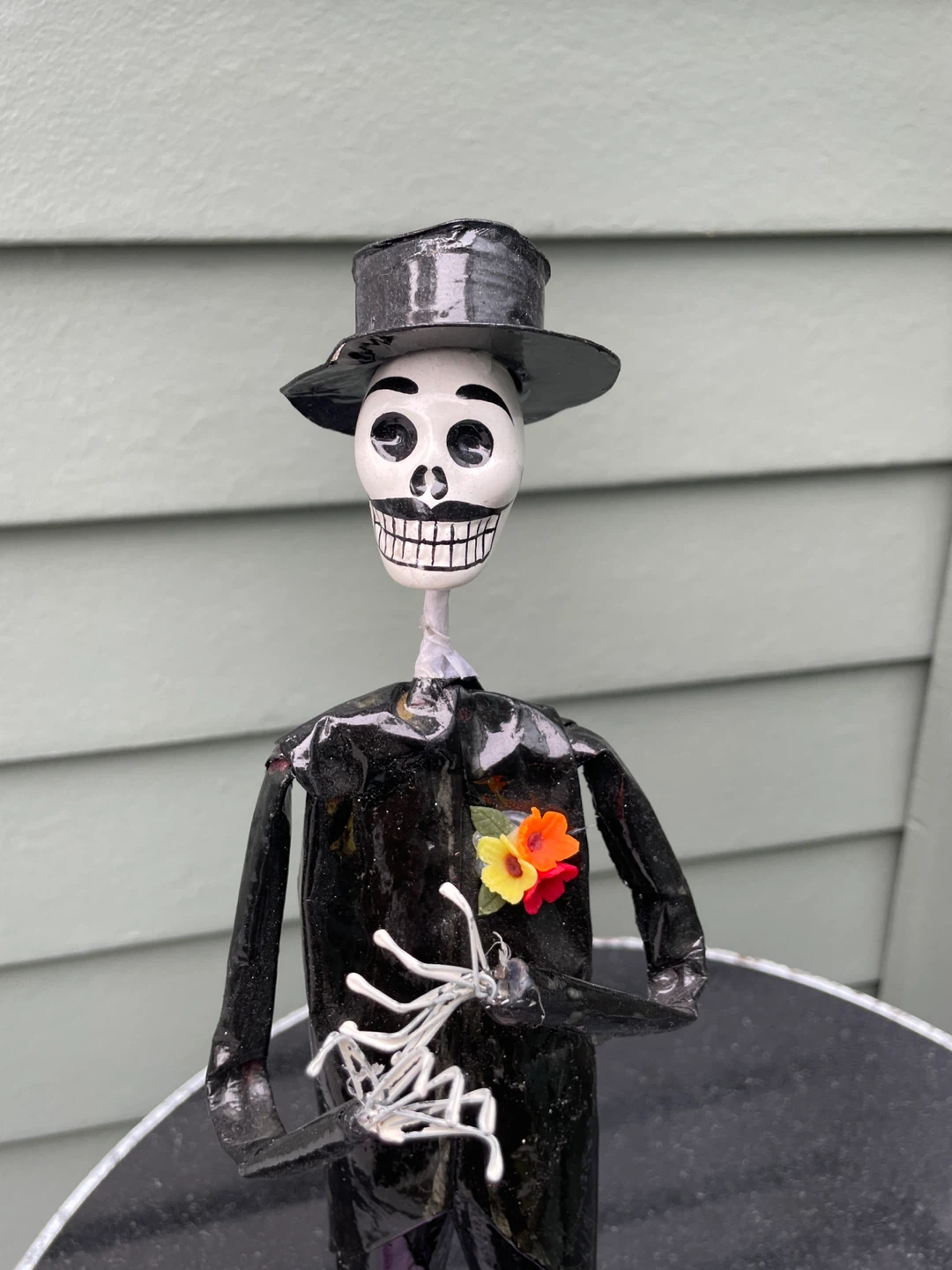 Mexican Folk Art Day of the Dead Catrín Groom - photo 3