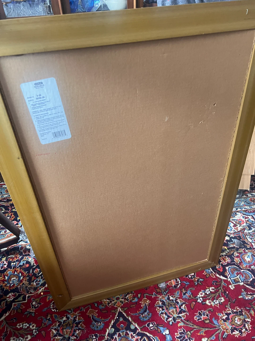 Gold Ornate Wall Mirror - Not Heavy - photo 2