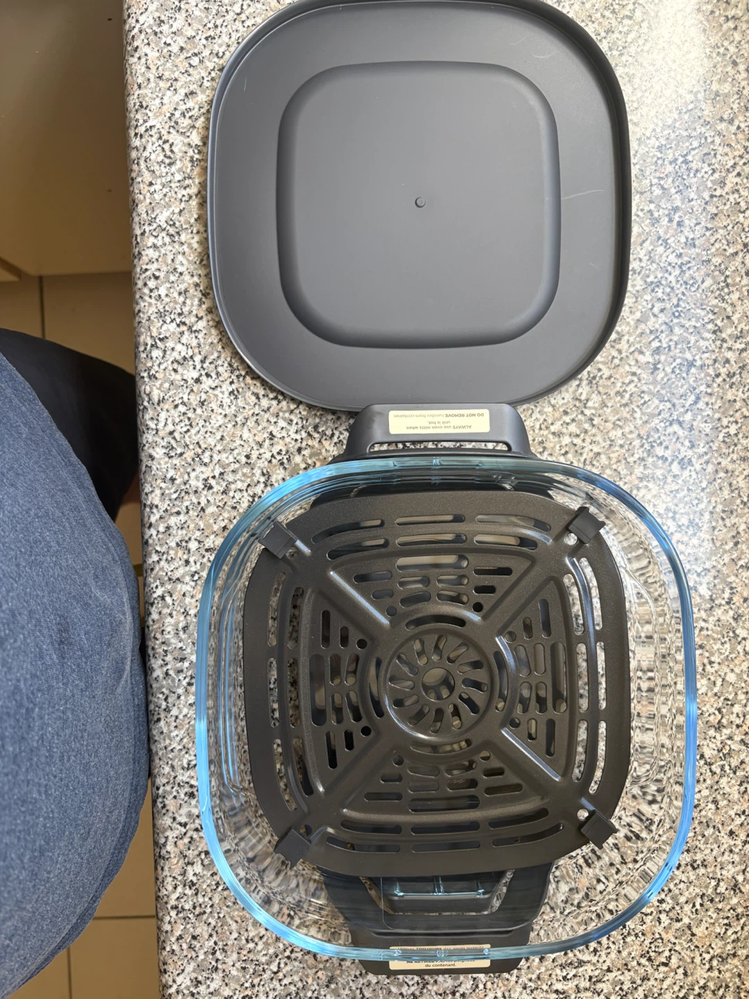 Ninja Air Fryer Glass Bowl - photo 2