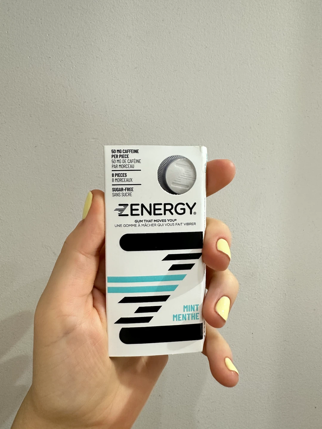 Brand new unopened Zenergy Mint Energy Gum