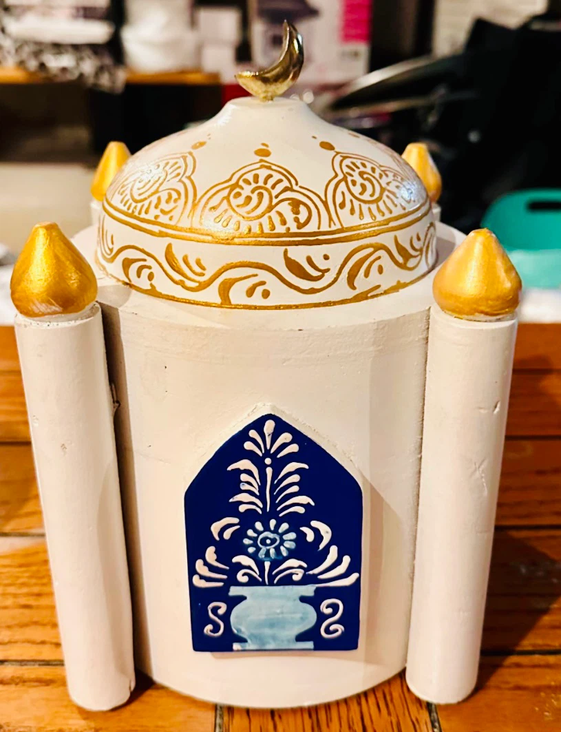 Decorative Mosque/Taj Mahal Trinket Box