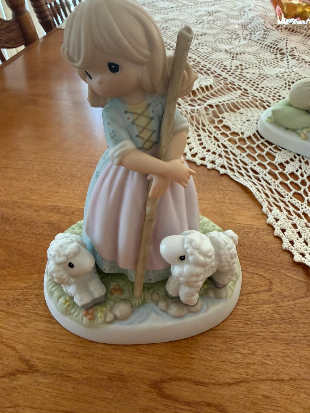 Precious Moments Beside The Still Waters Figurine