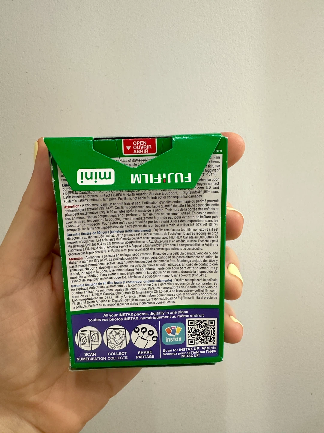 Brand new unopened Fujifilm Instax Mini Instant Film 10 Sheets - photo 2