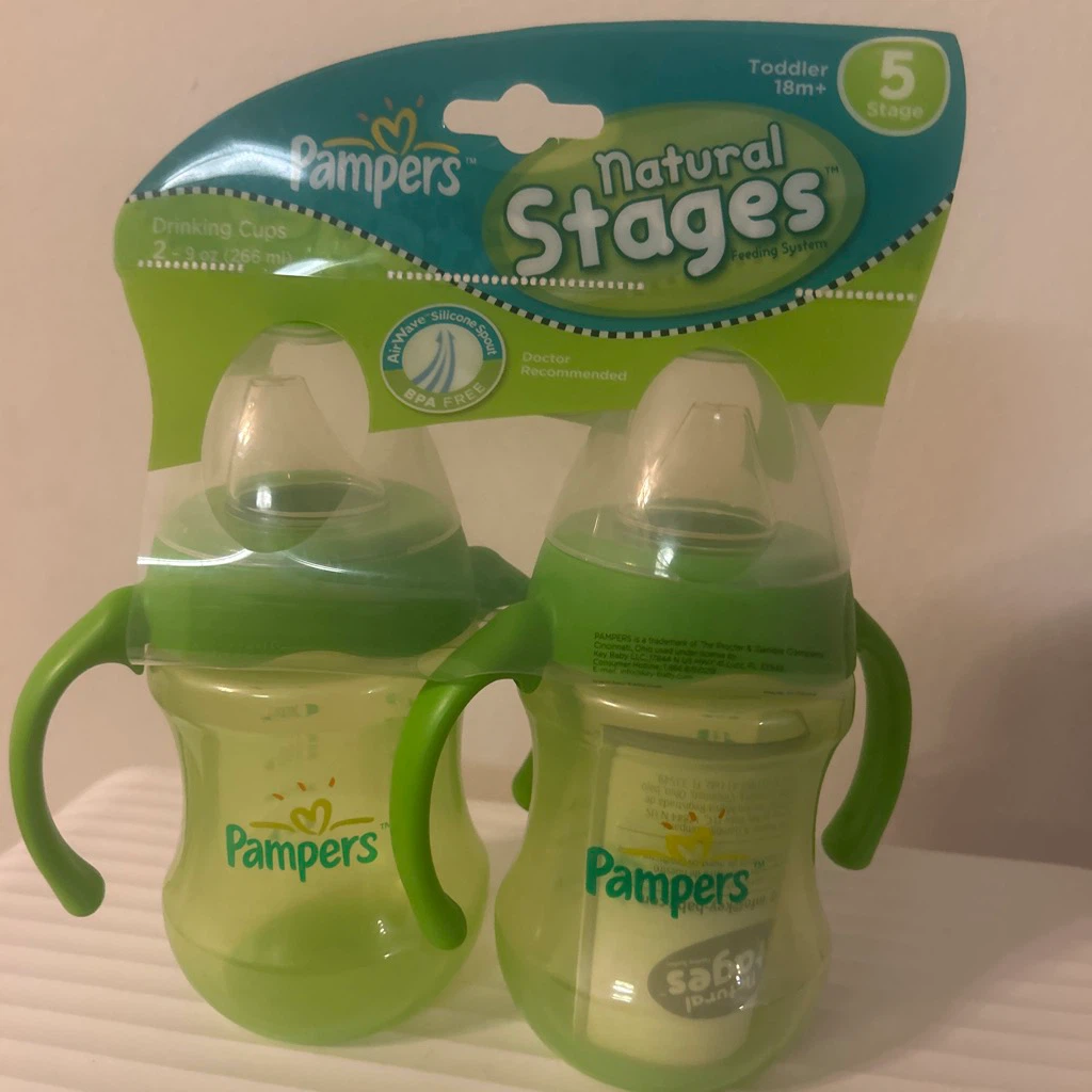 Pampers Natural Stages Stage 5 Toddler Cups