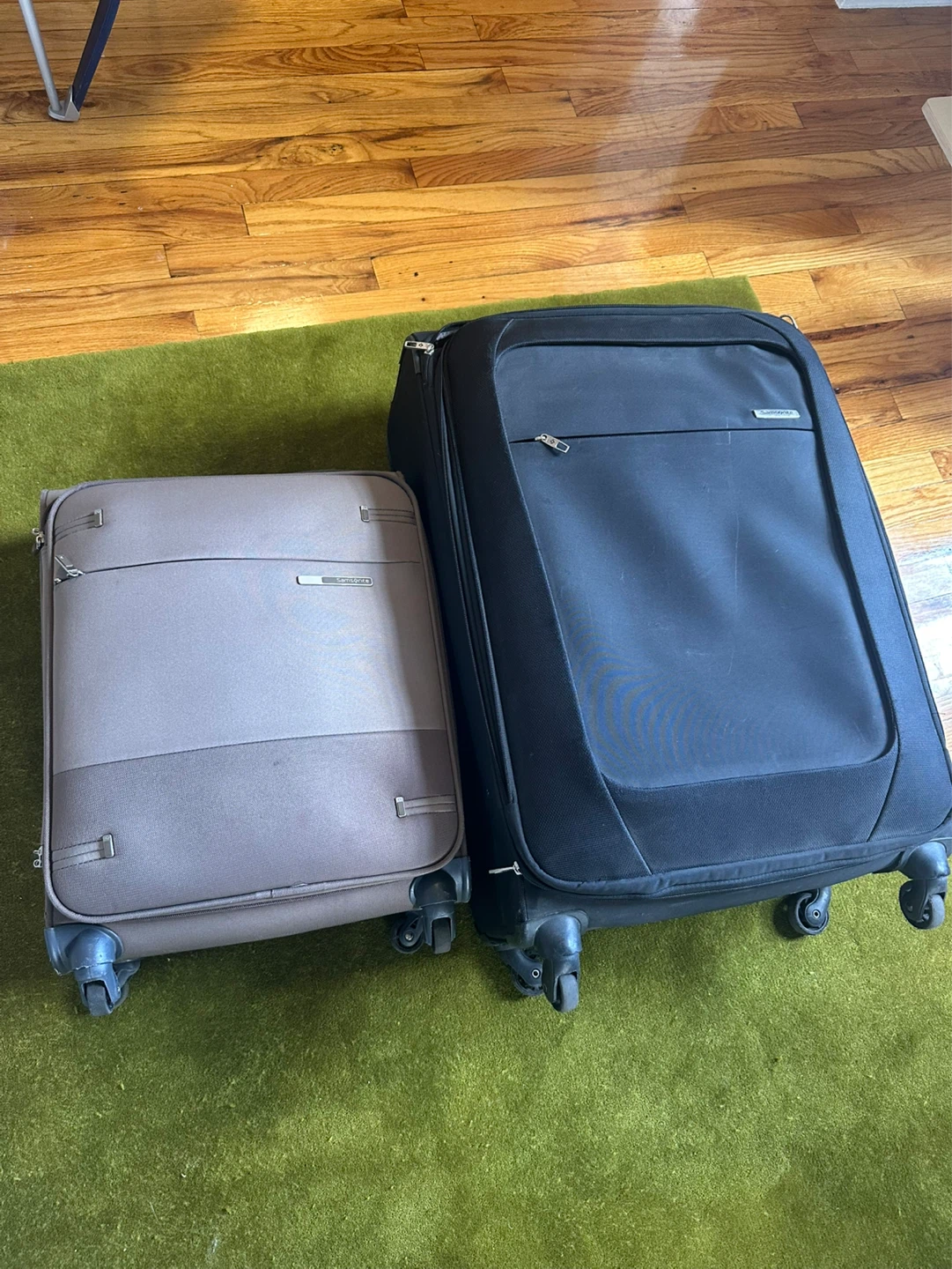 Samsonite Luggage Set - 2 Pieces (Tan and Black)