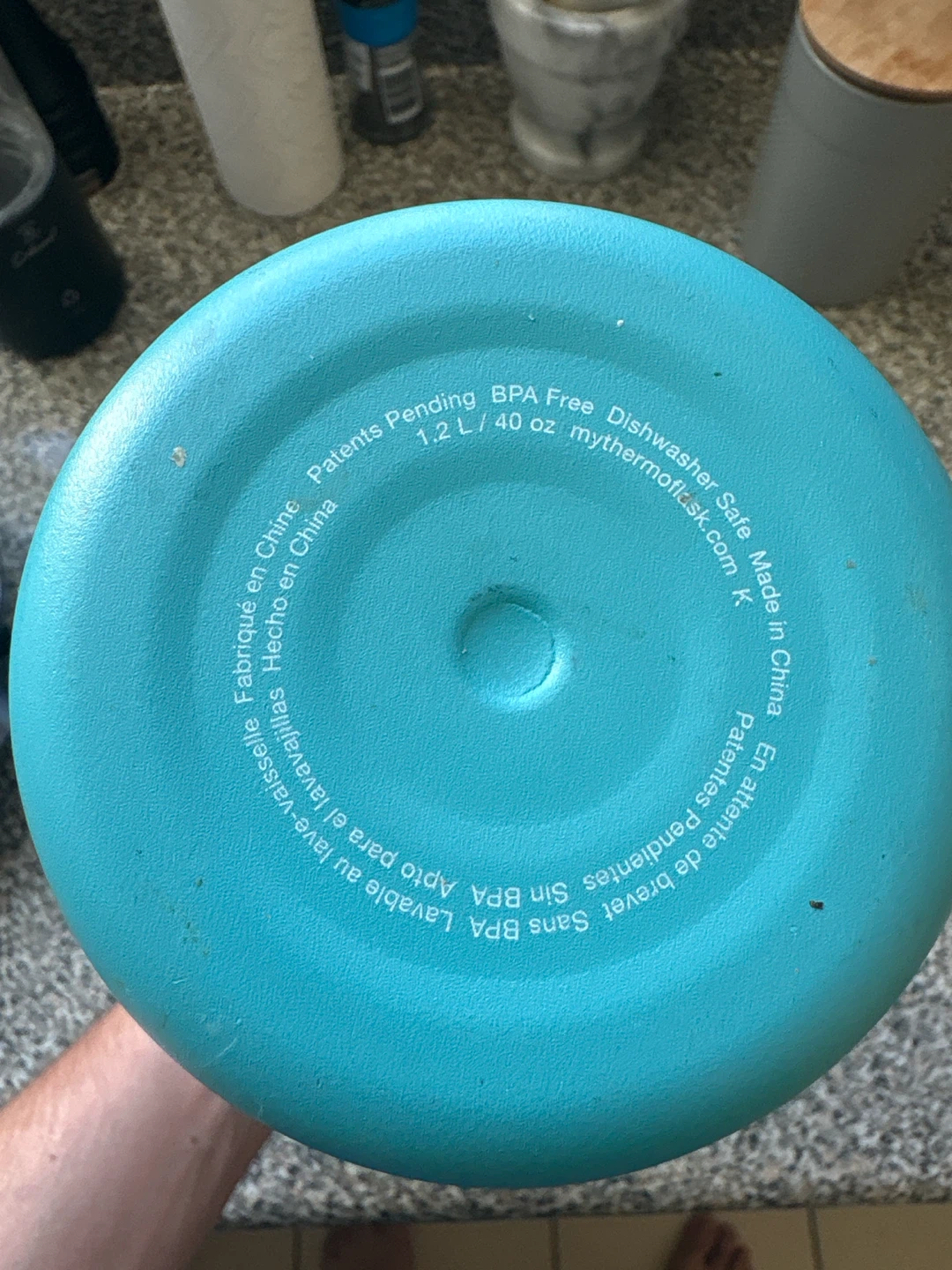 ThermoFlask Water Bottle - 40 oz Turquoise - photo 2