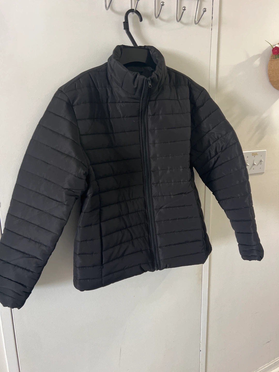 Black Quilted Jacket