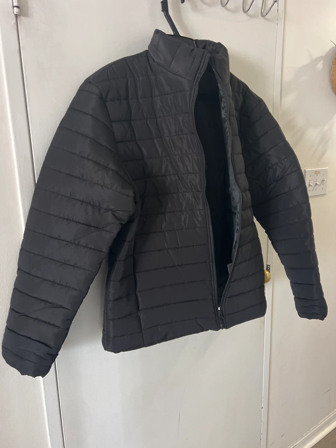 Black Quilted Jacket - photo 3