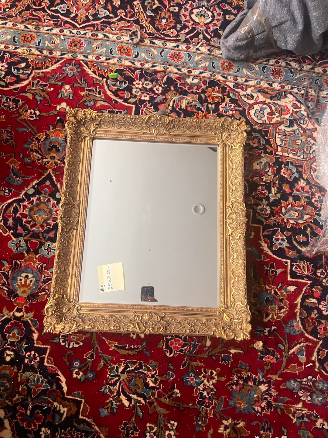 3 - Vintage Ornate Gold Mirror