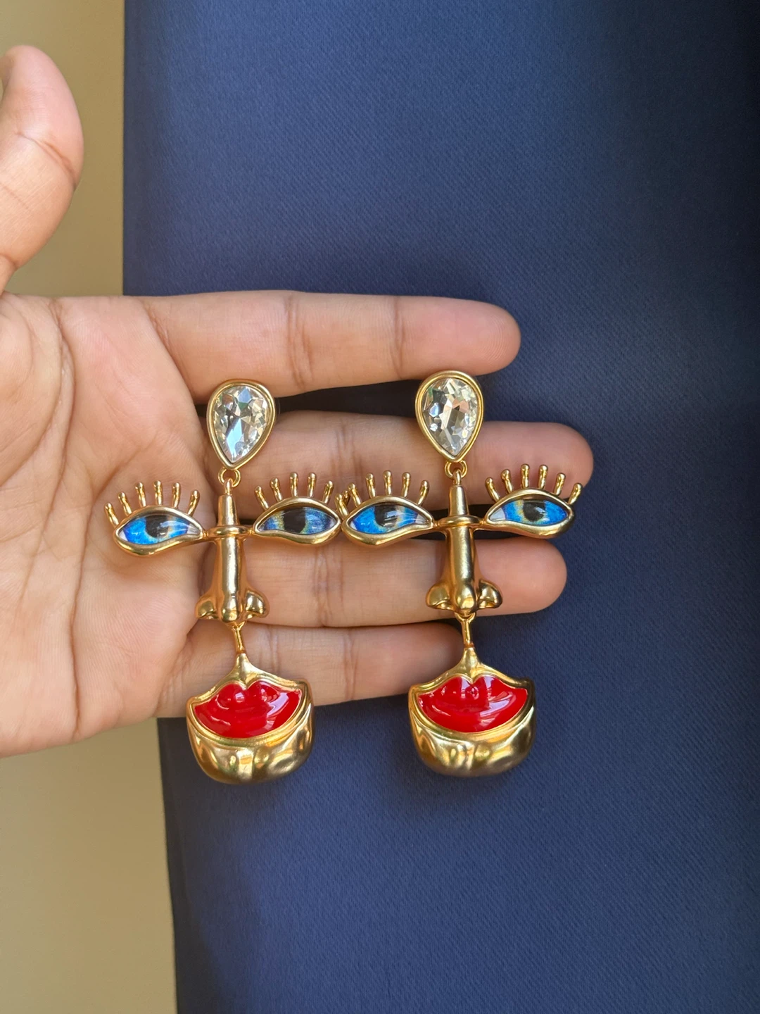 Schiaparelli Inspired Earrings - photo 3