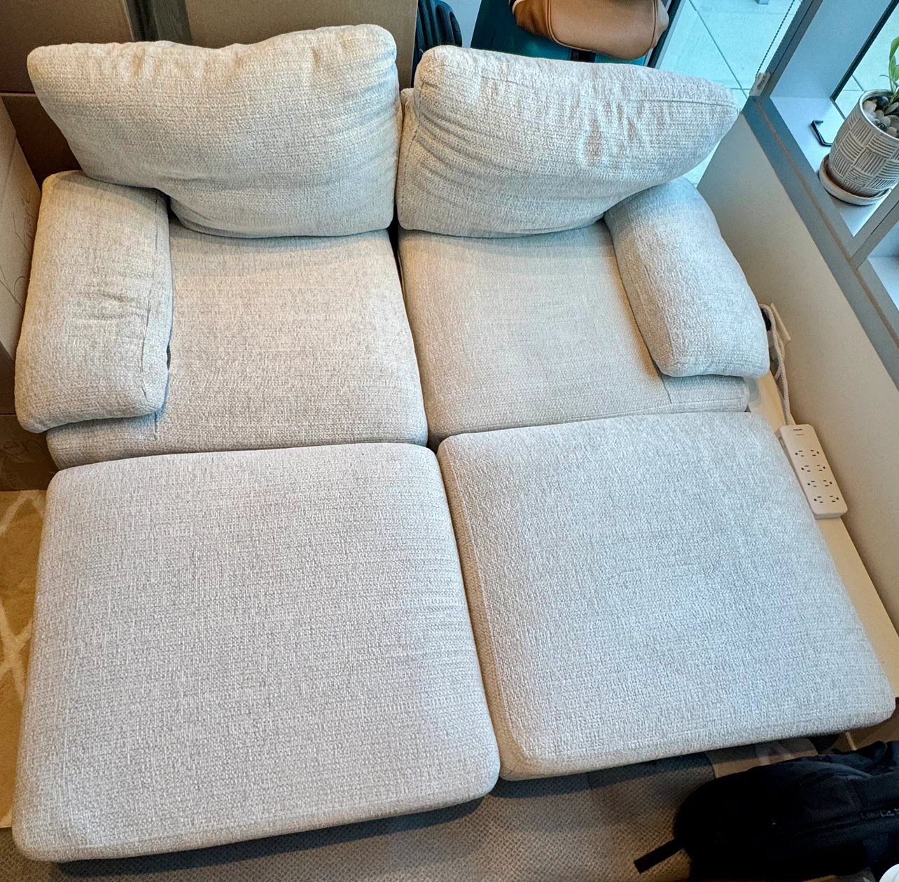 FREE Loveseat- Ivory